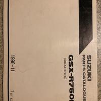 Catalogo ricambi Suzuki GSX-R 750  M
