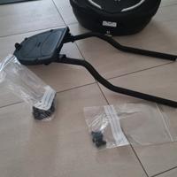 Bauletto e piastra Givi per Benelli Leoncino 800