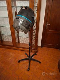 Casco asciugacapelli professionale per parrucchier