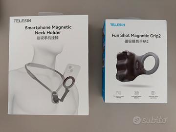 Impugnatura Smartphone e Supporto Selfie da Collo