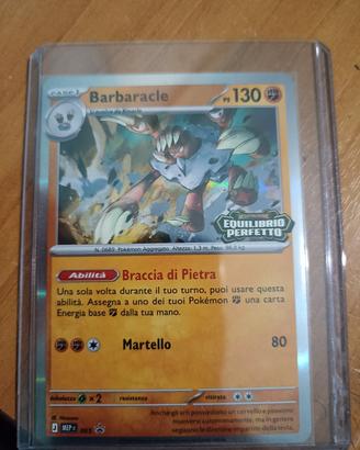 Pokémon Barbaracle promo equilibrio perfetto 