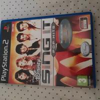 Disney Sing it : Pop Hits Ps2 nuovo