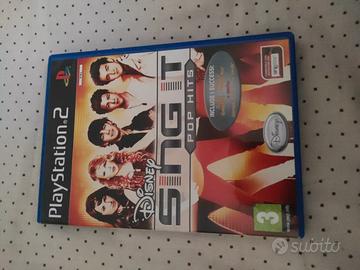 Disney Sing it : Pop Hits Ps2 nuovo