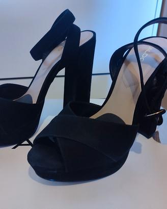 scarpe Aldo  tacco nero 