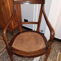 Sedie antiche in paglia