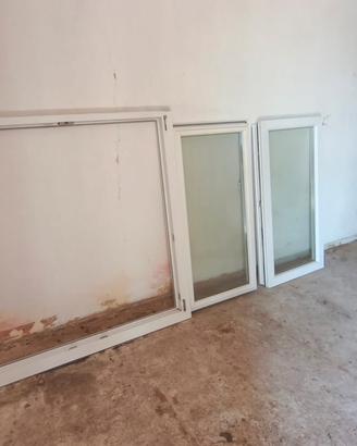 Infissi PVC doppio vetro e porta blindata