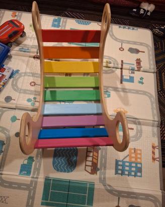 balance raimbow board montessori