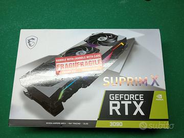 Scheda video 3090 24GB vram serie Suprime X ti