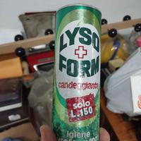 BARATTOLO LYSOFORM VINTAGE NUOVO