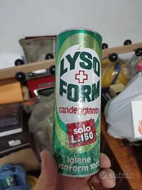 BARATTOLO LYSOFORM VINTAGE NUOVO