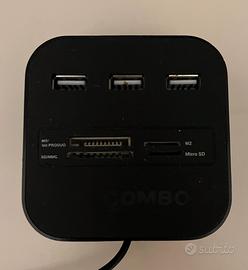 Adattatore USB e altri supporti + webcam pc