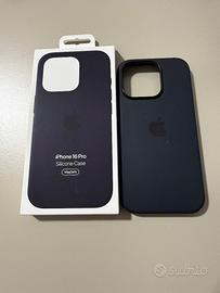 Custodia MagSafe silicone iPhone 16 Pro originale