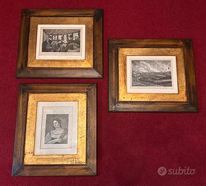 ollezione di Stampe Storiche con Cornici Classiche