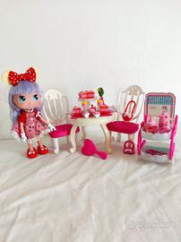 Bambola I Love Minnie Disney - playset Tea Party
