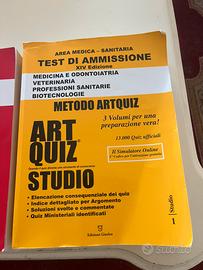 Libri test di ammissione prof. sanitarie e biotec