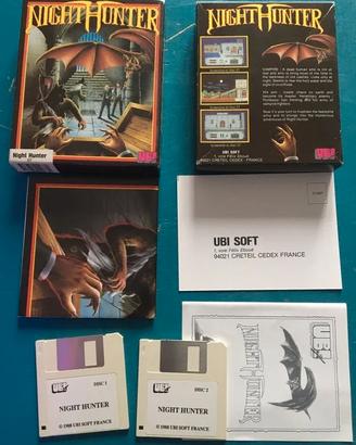 Videogioco Night Hunter Ubisoft Atari ST testato