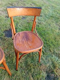  coppia di sedie vintage 