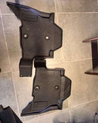 Tappeti posteriori in gomma jeep wrangler