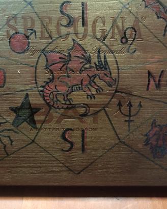 tavola divinatoria in legno,