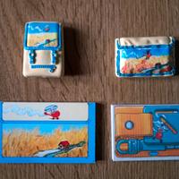 GOMME ASTUCCIO, ZAINO + 2 NOTES MULINO BIANCO