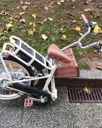Bicicletta elettrica pieghevole 