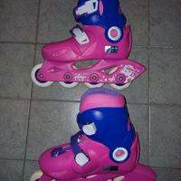 Roller bambina Play3 rosa-lilla