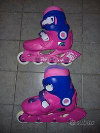 Roller bambina Play3 rosa-lilla