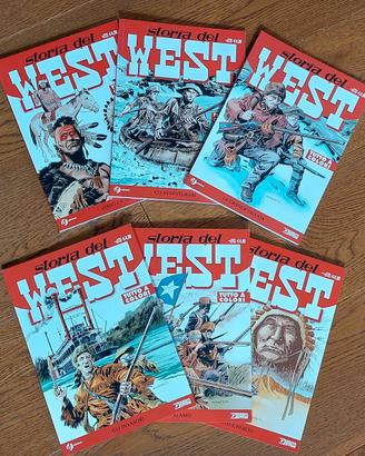 Storia del West ristampa 2019 (primi sei numeri)