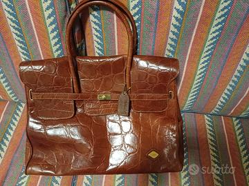 Borsa donna in pelle "i santi" 