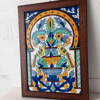 quadro con piastrelle egiziane