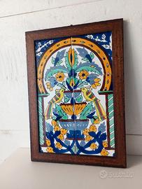 quadro con piastrelle egiziane