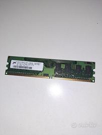Banco RAM 1 GB DDR2