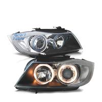 FARI BMW E90 E91 05-08 ANGEL EYES HALOGENO FONDO N