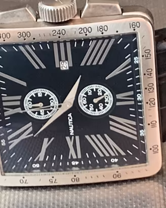 NAUTICA CHRONO BFD 100 Squere- full set-come nuovo