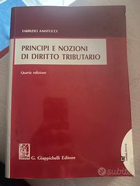 Principi e nozioni di diritto tributario Amatucci