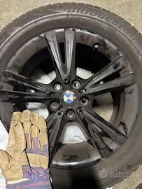 Cerchi BMW + termiche  BRIDGESTONE 225/55 R17