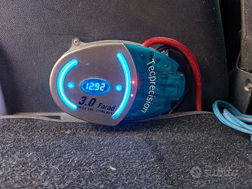 condensatore impianto audio auto