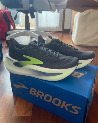 Scarpe da Corsa Brooks Glycerin (Nere e Gialle Flu