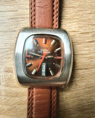 Orologio Camy Geneva Time Square anni 70
