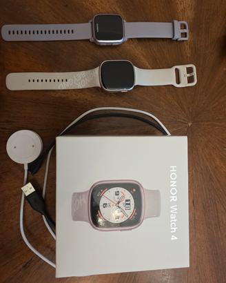 honor watch 4 + garmin venu sq