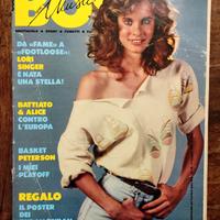 Rivista BOY MUSIC LORI SINGER  Musica N. 19 - 1984