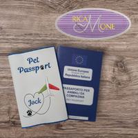 porta libretto e passaporto per animali