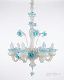 Lampadario Murano anni 50 Antico