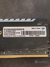 Patriot Viper Steel RGB 32GB DDR4 3200MHz CL18