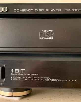 Kenwood Lettore Player CD DP 1030 Nero Dual 1 Bit