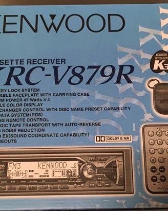 Kenwood KRC-V879R autoradio  a cassetta Nuova