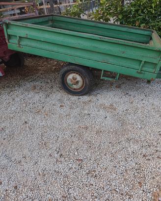 Rimorchio agricolo monasse sponde alte - Robusto