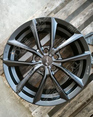 4 Cerchi BREYTON BR-I 17" Matt Black - BMW / Audi