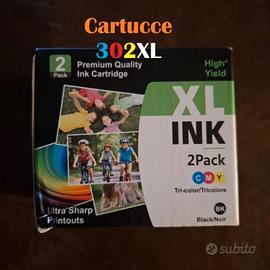 Cartucce HP 302XL Nero + Colore – Kit 2 Pezzi
