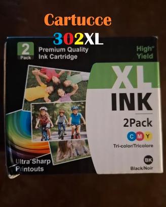 Cartucce HP 302XL Nero + Colore – Kit 2 Pezzi